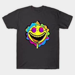 Psychedelic Acid Smiley #1 T-Shirt